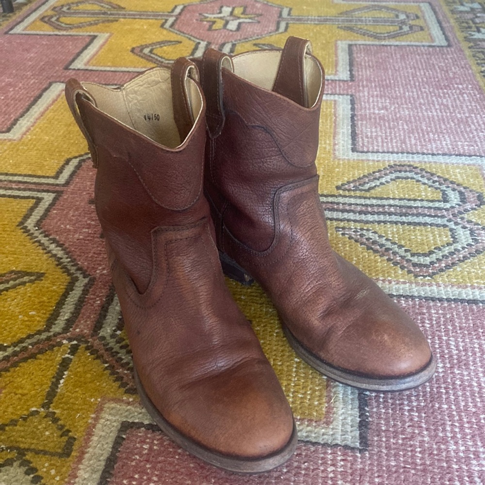 Frye Leather Cowboy Boot